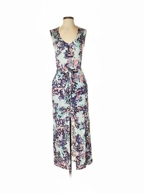 BCBG Max Azria Floral Open Back Dress